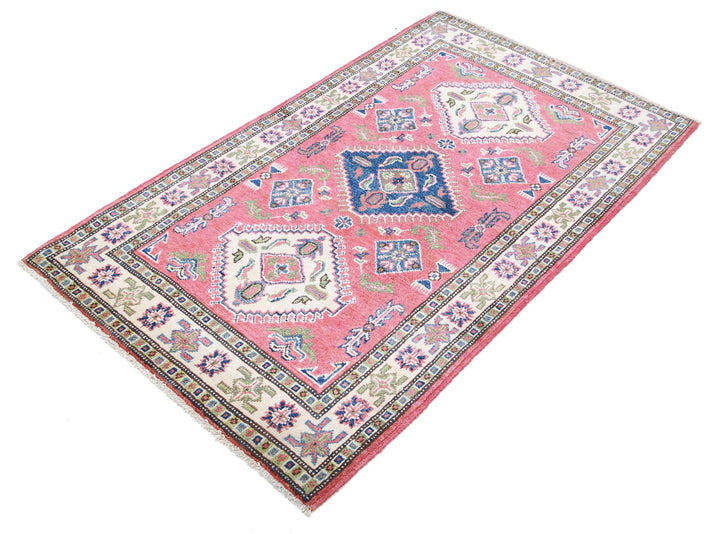 Kazak 3’ 0″ x 5’ 0″ - No. AV30833 - ALRUG Rug Store