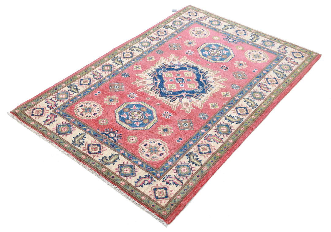 Kazak 3’ 3″ x 4’ 10” - No. AV33981 - ALRUG Rug Store