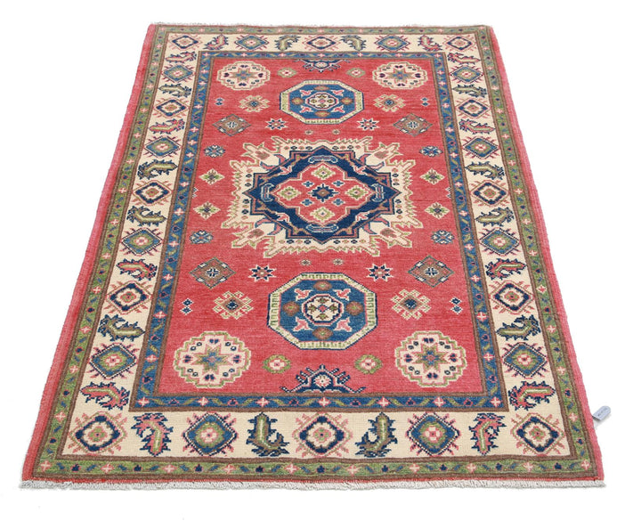 Kazak 3’ 3″ x 4’ 10” - No. AV33981 - ALRUG Rug Store