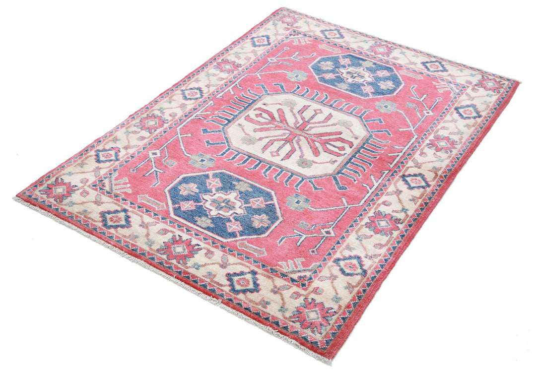 Kazak 3’ 3″ x 4’ 8″ - No. AV48035 - ALRUG Rug Store