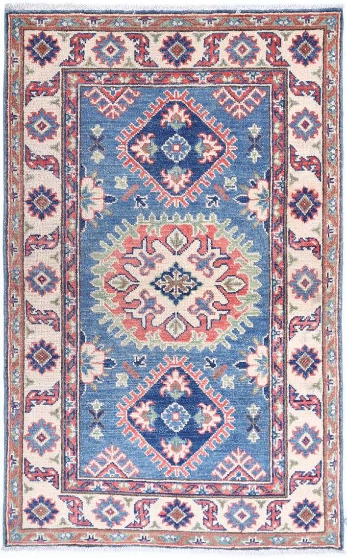 Kazak 2’ 7″ x 4’ 1″ - No. AV15450 - ALRUG Rug Store