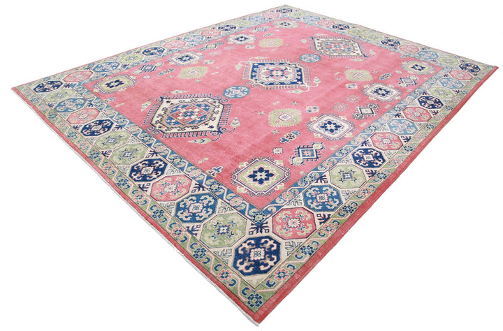 Kazak 9’ 1″ x 11’ 8″ - No. AV50098 - ALRUG Rug Store