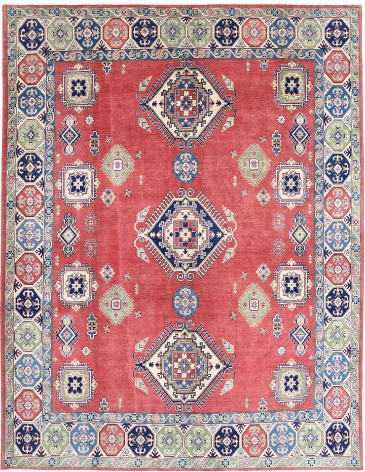 Kazak 9’ 1″ x 11’ 8″ - No. AV50098 - ALRUG Rug Store