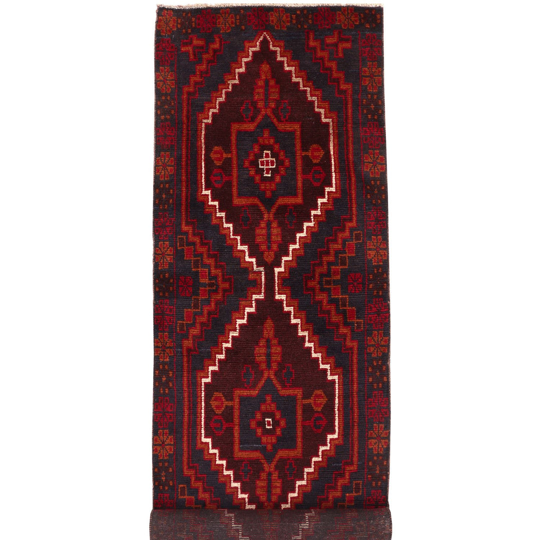 Baluchi Runner 2' 4 x 9' 4 (ft) - No. AL29732 - ALRUG Rug Store