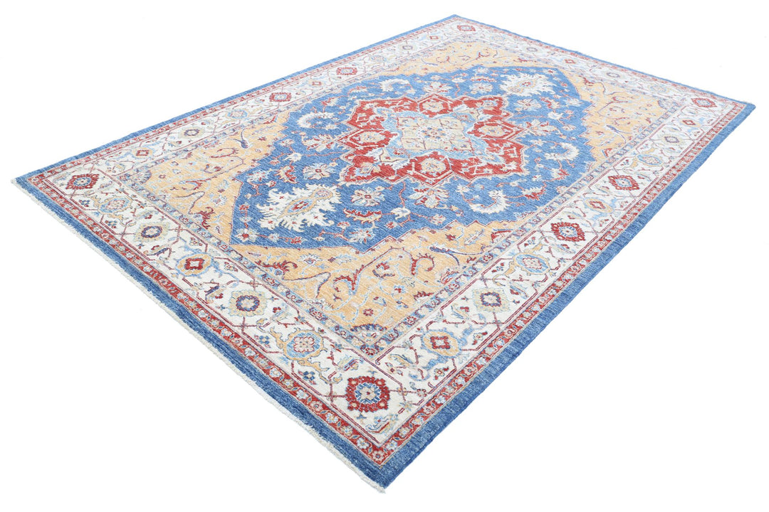 Ziegler 6’ 7″ x 9’ 11” - No. AV85131 - ALRUG Rug Store