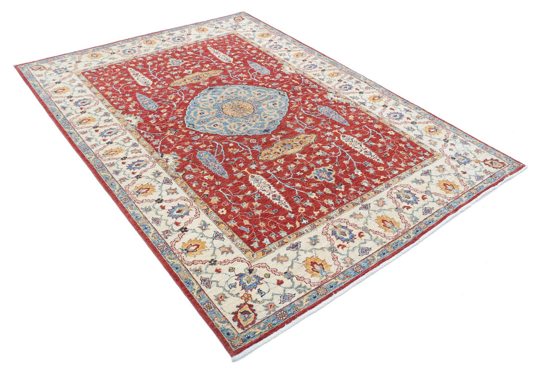 Ziegler 5’ 7″ x 7’ 9″ - No. AV27358 - ALRUG Rug Store