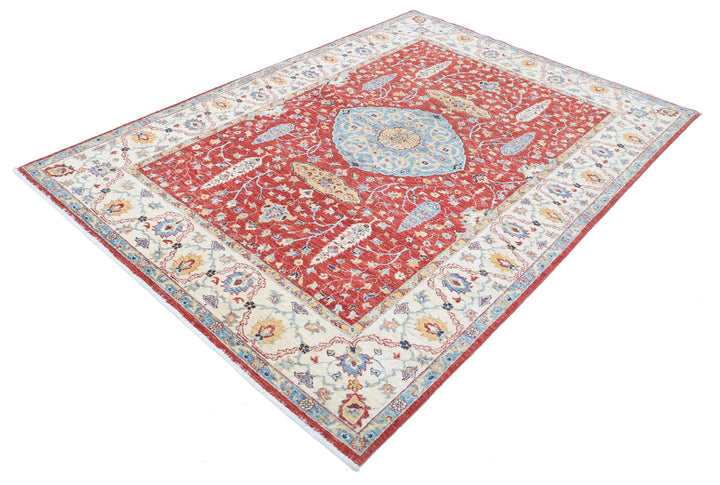 Ziegler 5’ 7″ x 7’ 9″ - No. AV27358 - ALRUG Rug Store