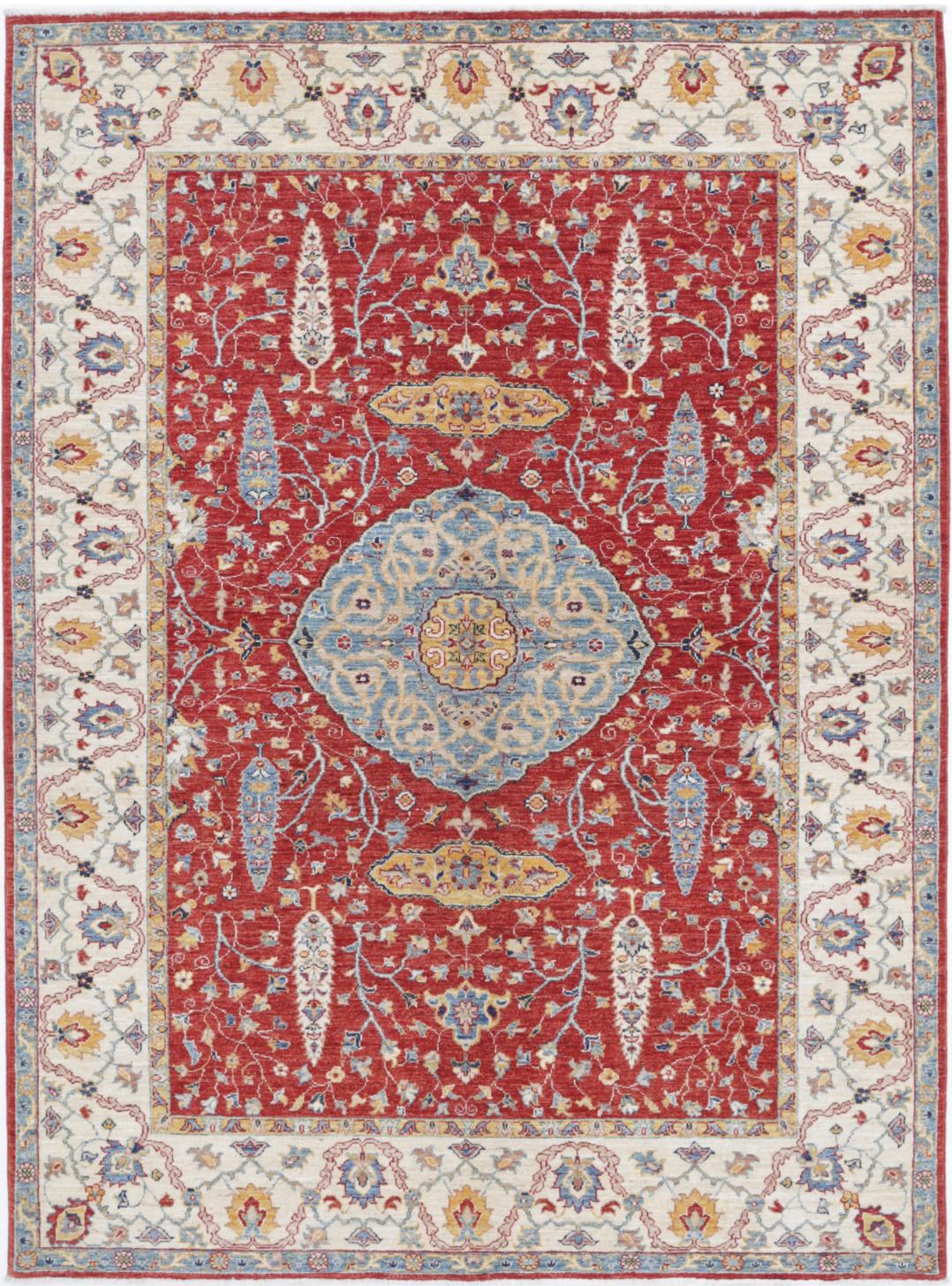 Ziegler 5’ 7″ x 7’ 9″ - No. AV27358 - ALRUG Rug Store