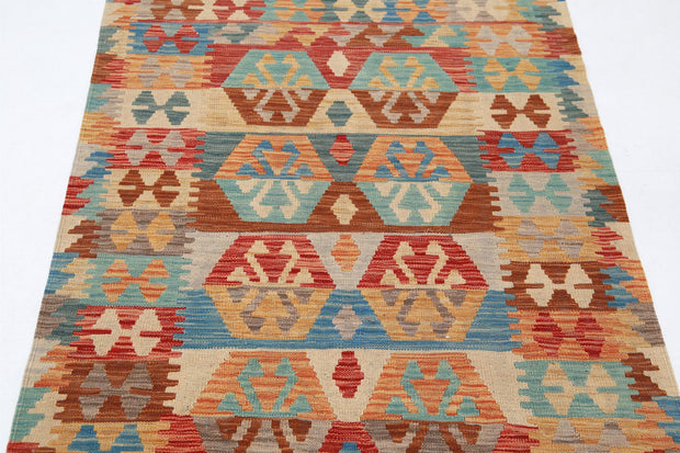 Kilim 3’ 3″ x 5’ 0″ - No. AV22957 - ALRUG Rug Store