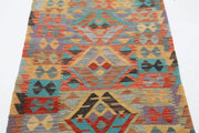 Kilim 2’ 6″ x 4’ 1″ - No. AV63707 - ALRUG Rug Store