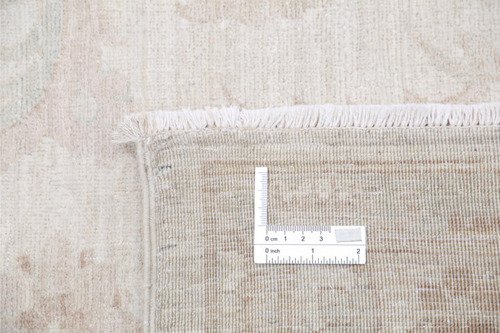 Ivory Afghan Ariana Rug 12'0" x 16'0" Hand-Knotted view 10