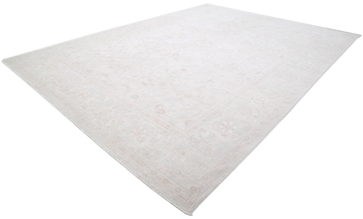 Ivory Afghan Ariana Rug 12'0" x 16'0" Hand-Knotted view