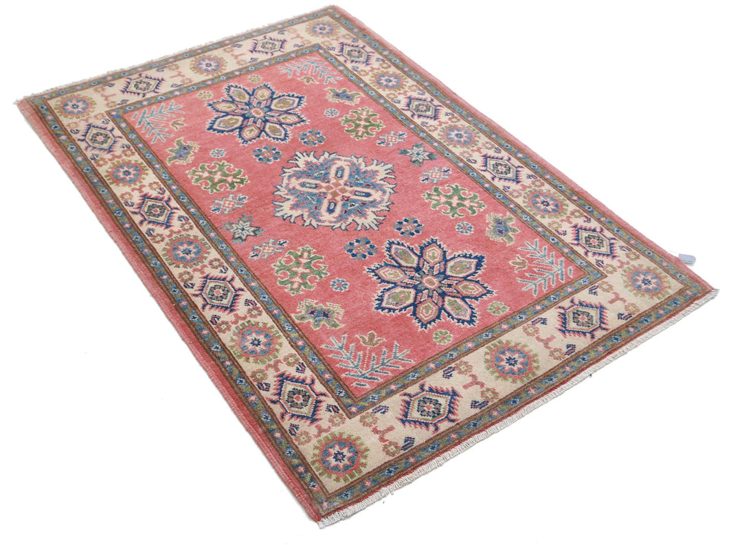 Kazak 3’ 3″ x 4’ 9″ - No. AV24597 - ALRUG Rug Store