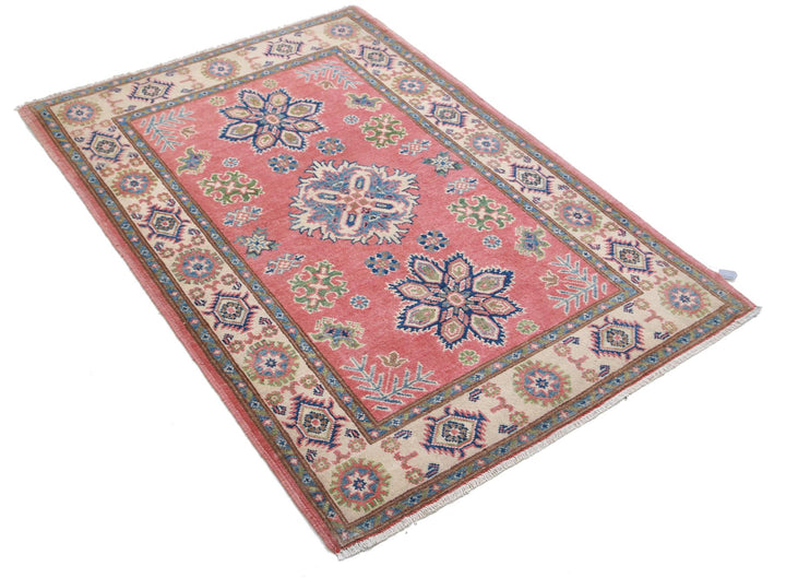 Kazak 3’ 3″ x 4’ 9″ - No. AV24597 - ALRUG Rug Store