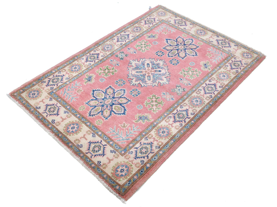 Kazak 3’ 3″ x 4’ 9″ - No. AV24597 - ALRUG Rug Store
