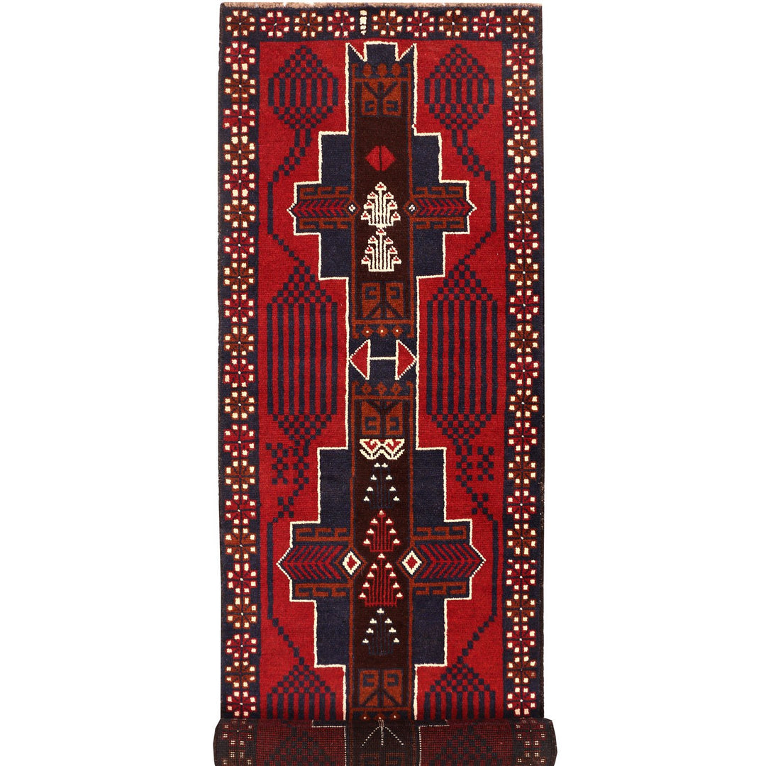 Baluchi Runner 2' 5 x 9' 3 (ft) - No. AL50423 - ALRUG Rug Store