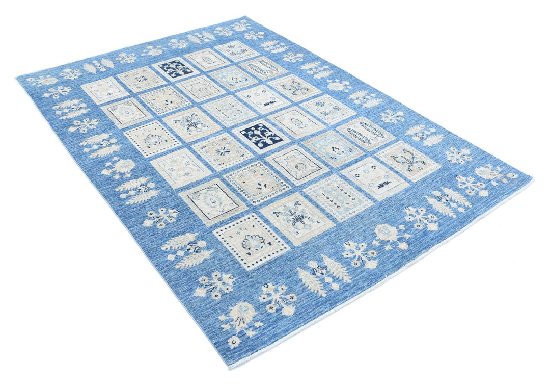 Ziegler 4’ 9″ x 6’ 6″ - No. AV91662 - ALRUG Rug Store