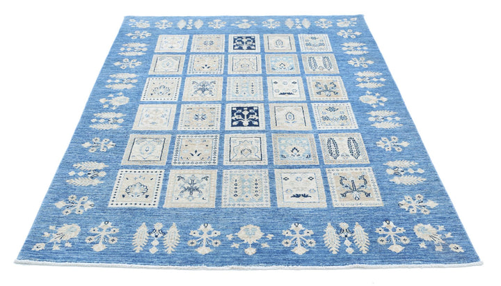 Ziegler 4’ 9″ x 6’ 6″ - No. AV91662 - ALRUG Rug Store