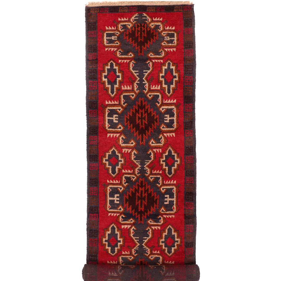 Baluchi Runner 2' 3 x 9' 4 (ft) - No. AL85698 - ALRUG Rug Store