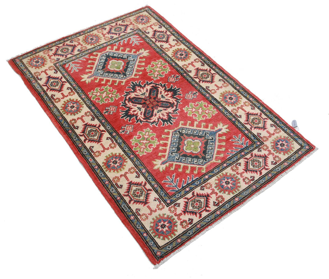 Kazak 2’ 8″ x 4’ 0″ - No. AV96713 - ALRUG Rug Store