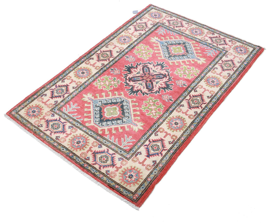 Kazak 2’ 8″ x 4’ 0″ - No. AV96713 - ALRUG Rug Store
