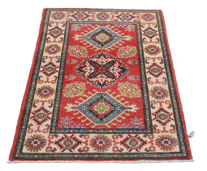 Kazak 2’ 8″ x 4’ 0″ - No. AV96713 - ALRUG Rug Store