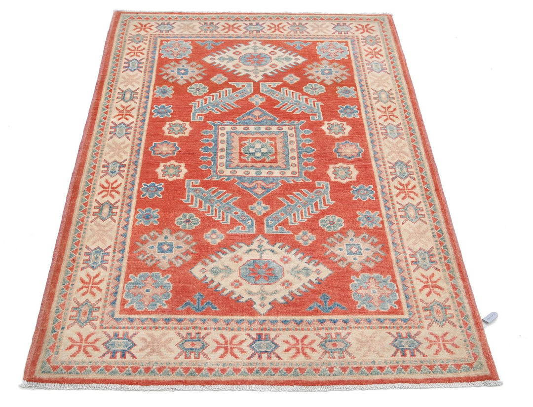 Kazak 3’ 3″ x 4’ 10” - No. AV47060 - ALRUG Rug Store