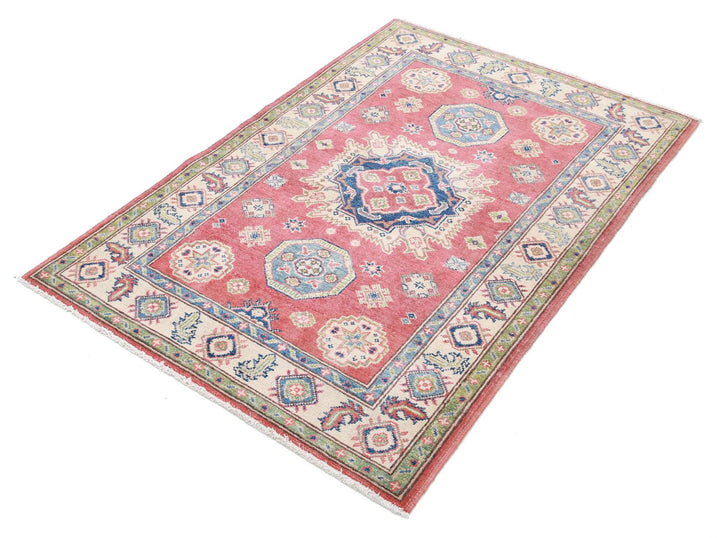 Kazak 3’ 3″ x 4’ 9″ - No. AV38167 - ALRUG Rug Store