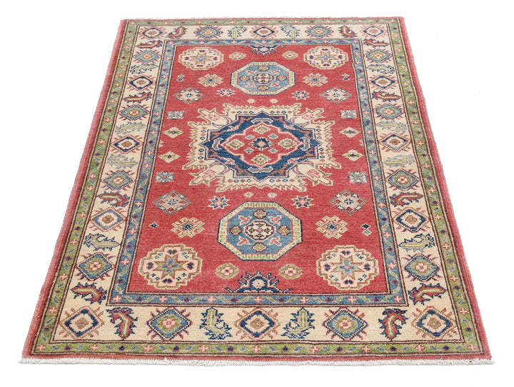Kazak 3’ 3″ x 4’ 9″ - No. AV38167 - ALRUG Rug Store