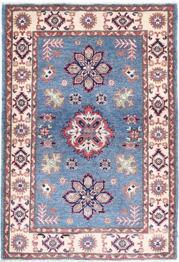 Kazak 3’ 3″ x 4’ 9″ - No. AV62266 - ALRUG Rug Store