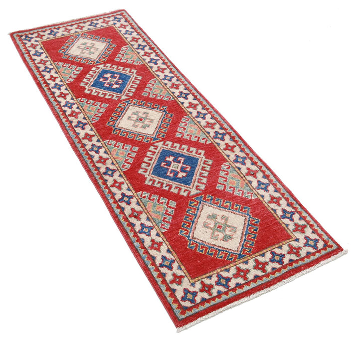 Kazak 2’ 0″ x 5’ 8″ - No. AV22601 - ALRUG Rug Store