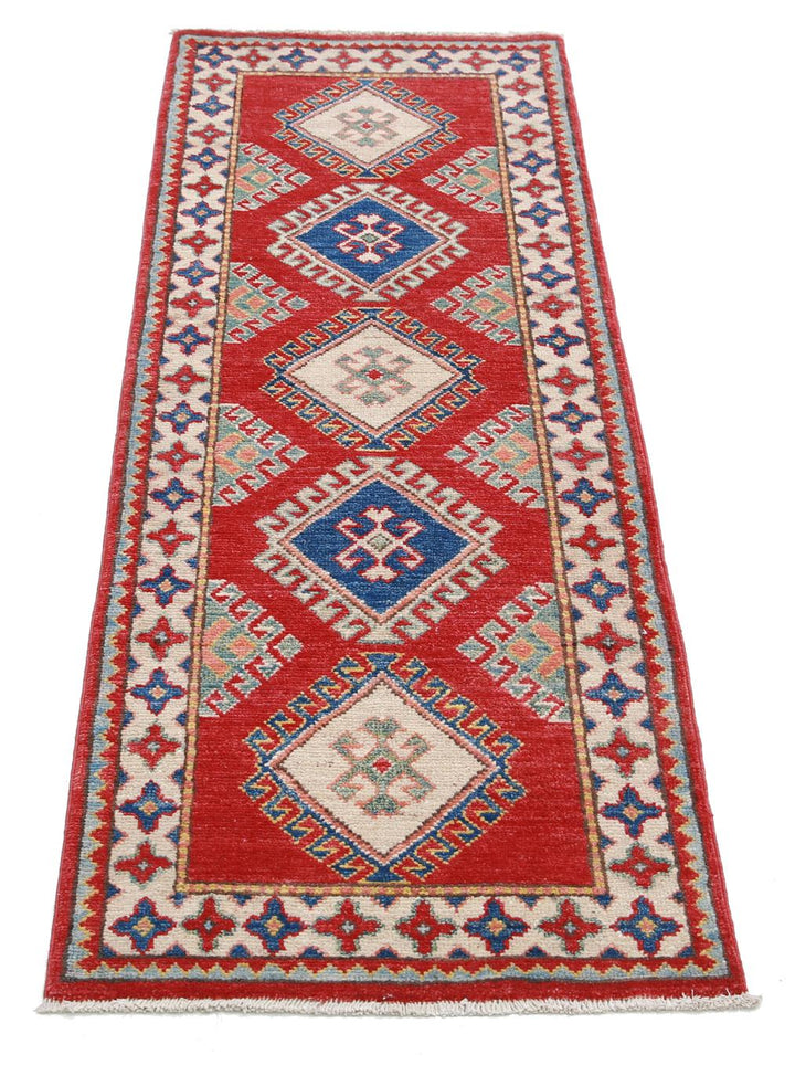 Kazak 2’ 0″ x 5’ 8″ - No. AV22601 - ALRUG Rug Store