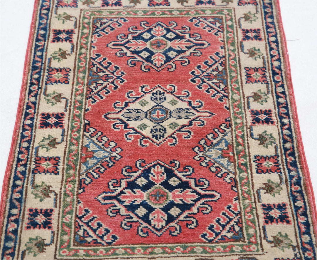 Kazak 1’ 10” x 3’ 0″ - No. AV40202 - ALRUG Rug Store