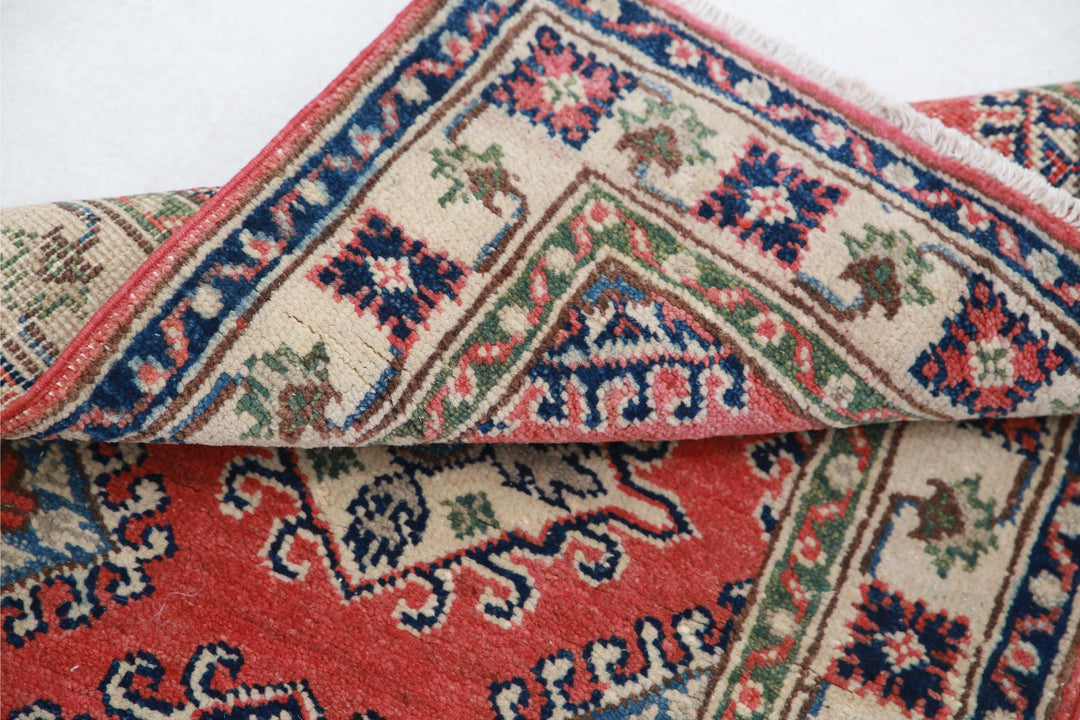 Kazak 1’ 10” x 3’ 0″ - No. AV40202 - ALRUG Rug Store