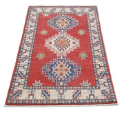 Kazak 2’ 6″ x 4’ 5″ - No. AV14166 - ALRUG Rug Store