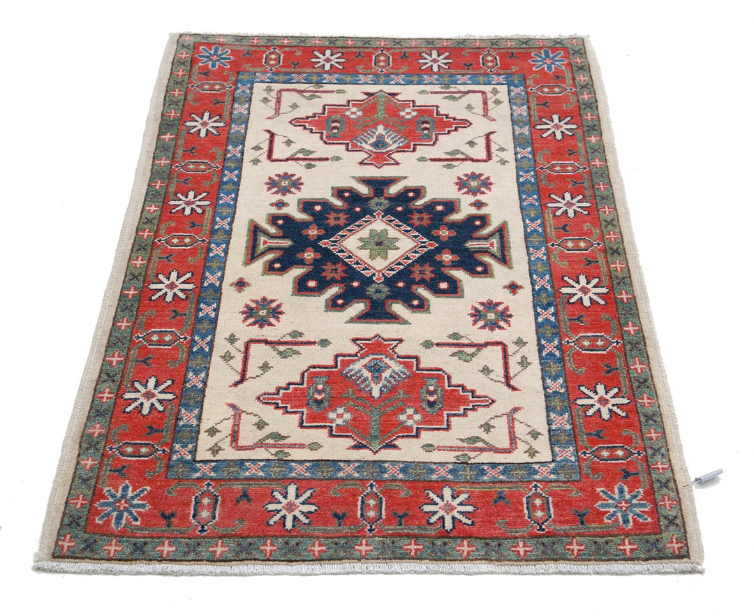 Kazak 2’ 8″ x 3’ 11” - No. AV82397 - ALRUG Rug Store