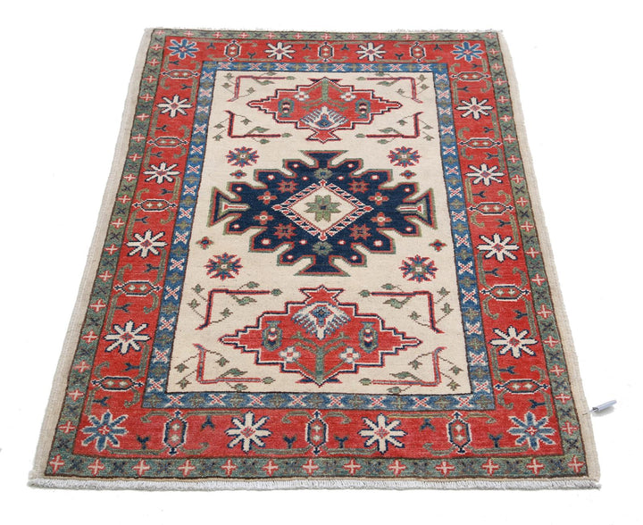 Kazak 2’ 8″ x 3’ 11” - No. AV82397 - ALRUG Rug Store