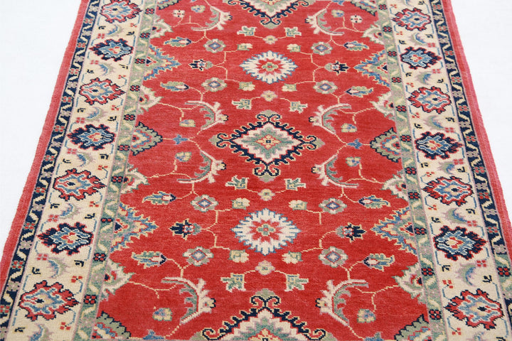 Kazak 3’ 2″ x 4’ 7″ - No. AV41593 - ALRUG Rug Store