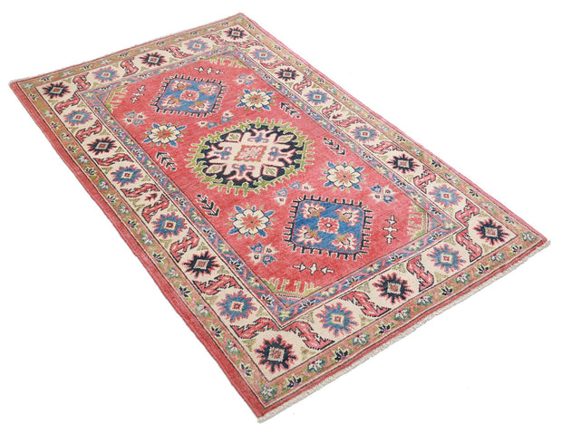 Kazak 3’ 2″ x 5’ 0″ - No. AV46157 - ALRUG Rug Store