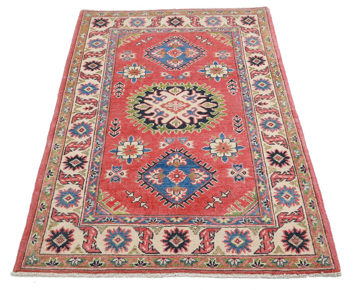 Kazak 3’ 2″ x 5’ 0″ - No. AV46157 - ALRUG Rug Store