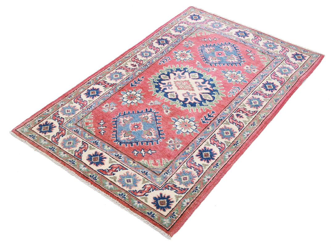 Kazak 3’ 0″ x 4’ 9″ - No. AV16594 - ALRUG Rug Store