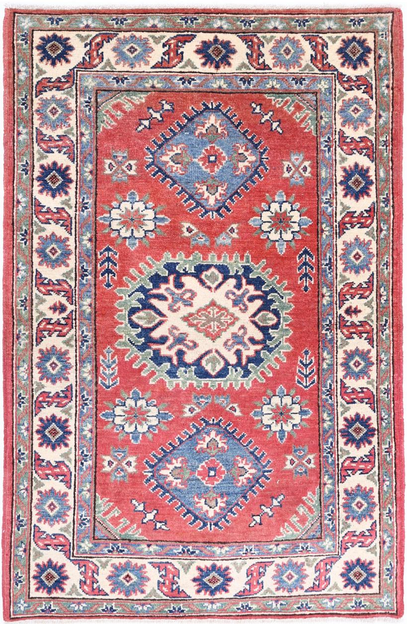 Kazak 3’ 0″ x 4’ 9″ - No. AV16594 - ALRUG Rug Store
