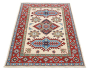 Kazak 3’ 4″ x 4’ 10” - No. AV32629 - ALRUG Rug Store