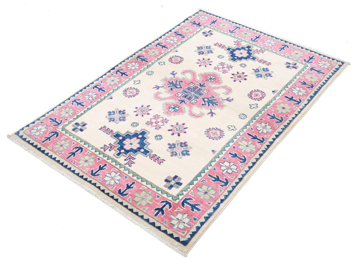 Kazak 3’ 2″ x 4’ 9″ - No. AV61693 - ALRUG Rug Store