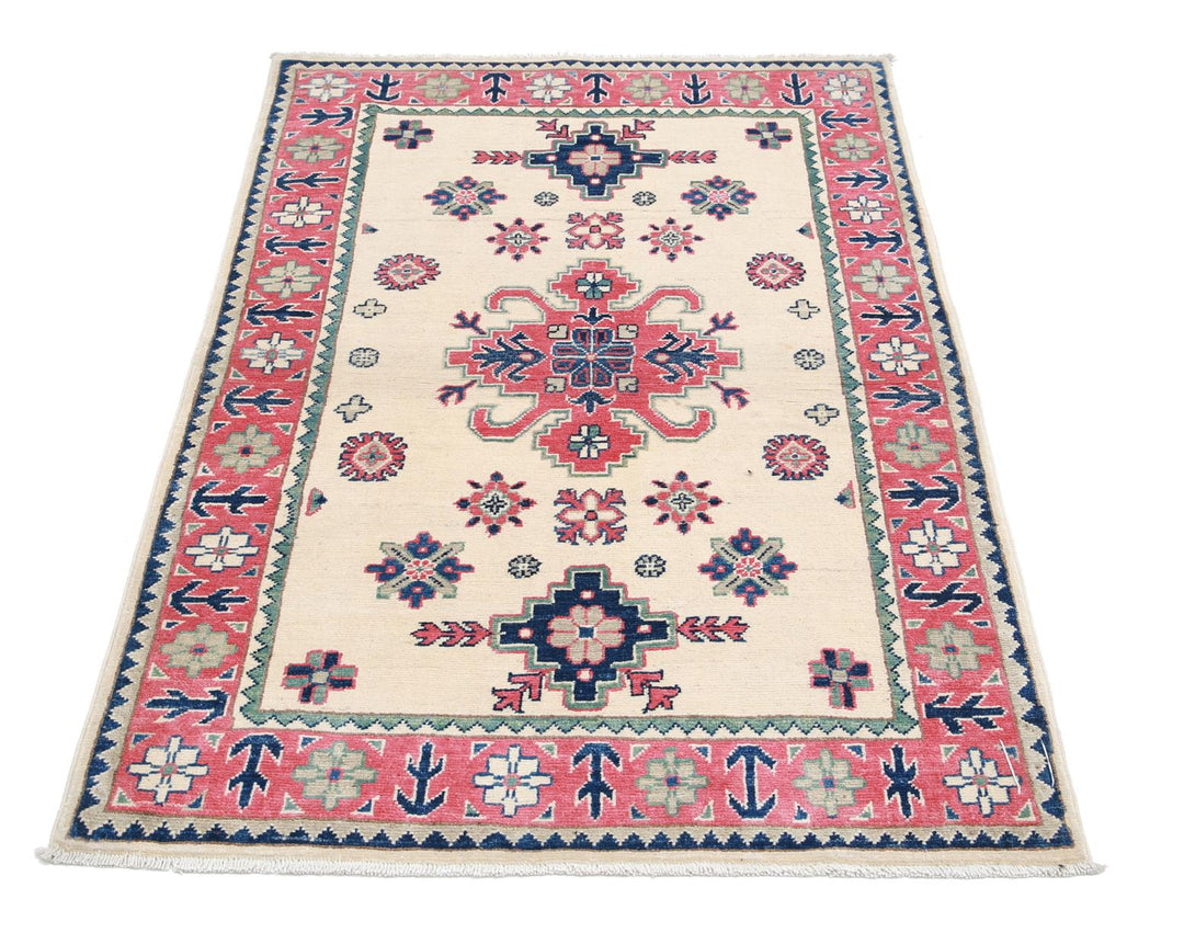 Kazak 3’ 2″ x 4’ 9″ - No. AV61693 - ALRUG Rug Store