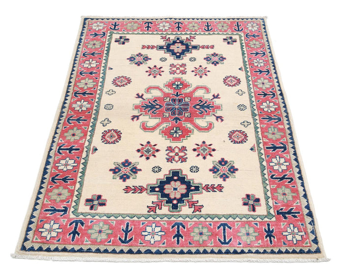 Kazak 3’ 2″ x 4’ 9″ - No. AV61693 - ALRUG Rug Store