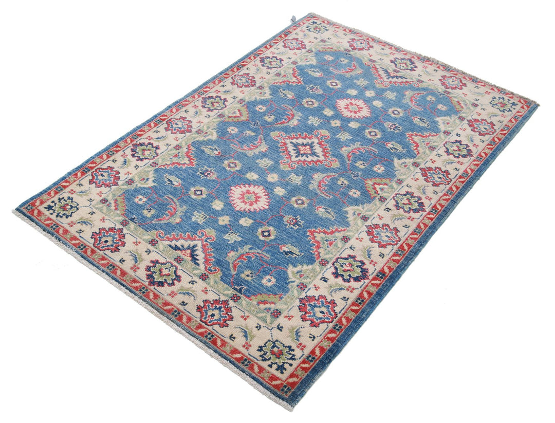 Kazak 3’ 3″ x 4’ 9″ - No. AV33562 - ALRUG Rug Store
