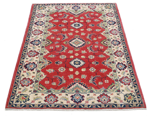 Kazak 3’ 0″ x 4’ 8″ - No. AV13916 - ALRUG Rug Store