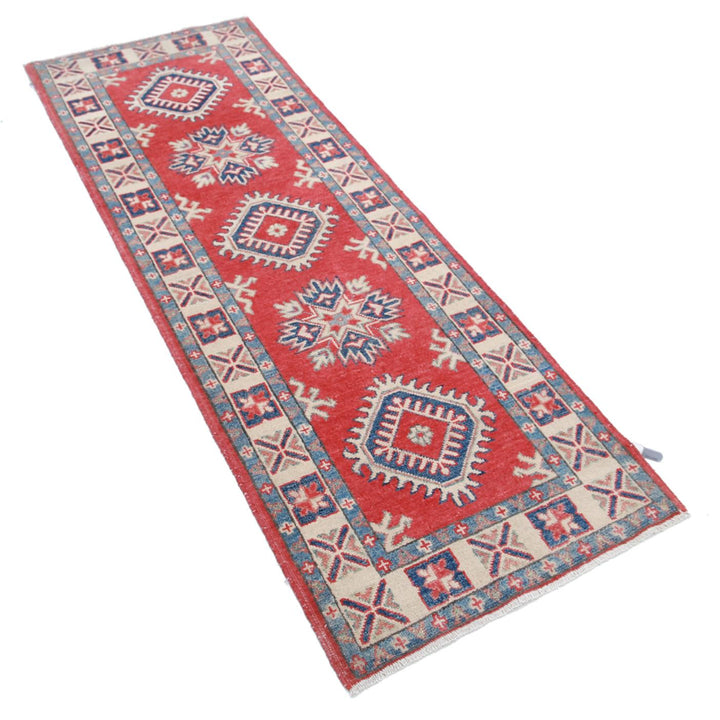 Kazak 2’ 2″ x 6’ 5″ - No. AV78909 - ALRUG Rug Store