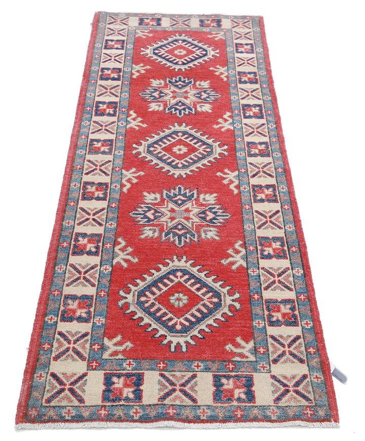 Kazak 2’ 2″ x 6’ 5″ - No. AV78909 - ALRUG Rug Store